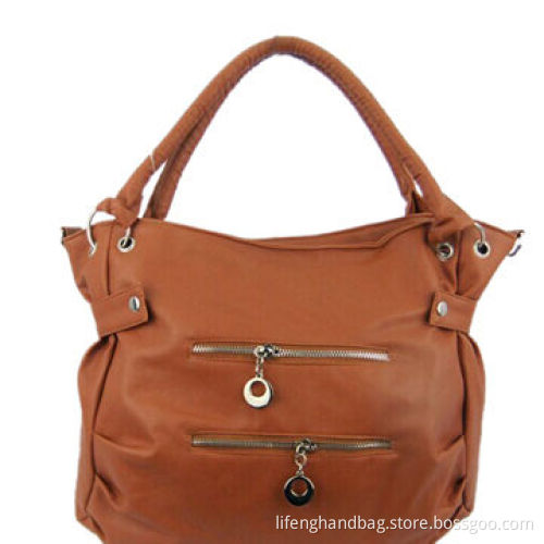 PU leather ladies' handbag, low price/nice design, OEM orders are welcome